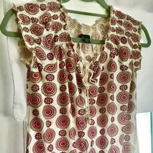 Tommy Hilfiger boho hippie top